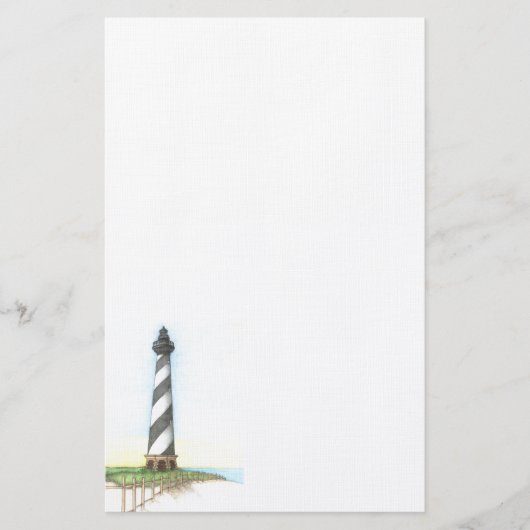 Cape Hatteras Lighthouse Stationery Briefpapier (Vorderseite)