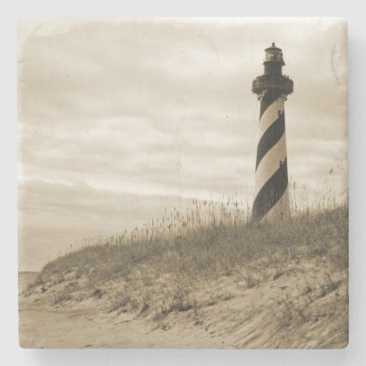 Cape Hatteras Lighthouse Steinuntersetzer (Vorderseite)