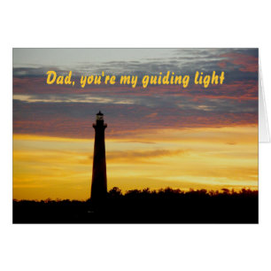 Cape Hatteras Lighthouse Vatertag Card