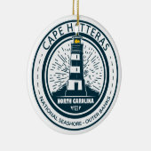 Cape Hatteras National Seashore Außenbanken Keramik Ornament (Rechts)