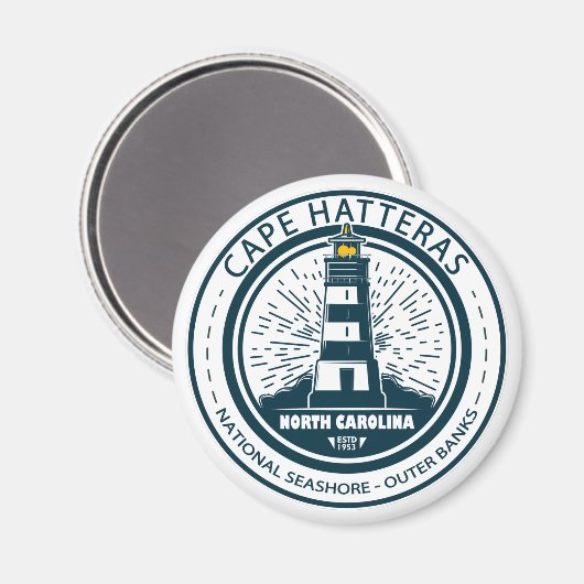 Cape Hatteras National Seashore Außenbanken Magnet (Vorderseite/Rückseite)