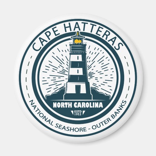 Cape Hatteras National Seashore Außenbanken Magnet (Vorne)
