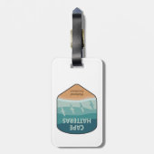 Cape Hatteras National Seashore Seagulas Gepäckanhänger (Rückseite vertikal)