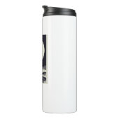 Cape Hatteras North Carolina Leuchtturm Moon Thermosbecher (Nach rechts gedreht)