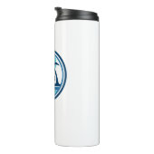 Cape Hatteras North Carolina Palm Tree Birds Thermosbecher (Nach rechts gedreht)