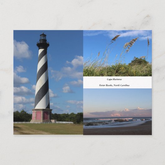 Cape Hatteras North Carolina Postkarte (Vorderseite)