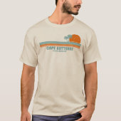 Cape Hatteras North Carolina Sun Palmen T-Shirt (Vorderseite)