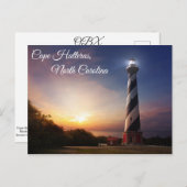 Cape Hatteras Postkarte (Vorne/Hinten)