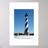 Cape Hatteras Snow Poster (Vorne)