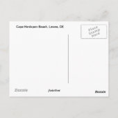 Cape Henlopen Beach Postcard Postkarte (Rückseite)