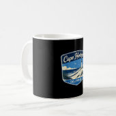 Cape Henlopen Delaware Leuchtturm Strand Ozean Kaffeetasse (Vorderseite Links)