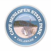 Cape Henlopen SP Aufkleber (Vorderseite)