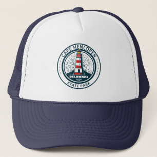Cape Henlopen Staat Park Delaware Abzeichen Truckerkappe
