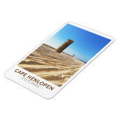 Cape Henlopen Staat Park Delaware Wasserfarbe Magnet (Linke Seite)