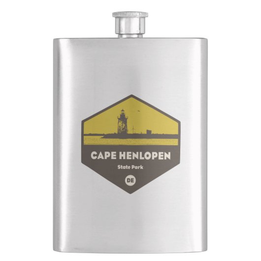 Cape Henlopen Staat Park Flachmann (Vorderseite)