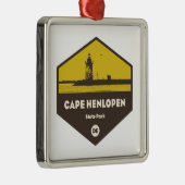 Cape Henlopen Staat Park Ornament Aus Metall (Rechts)