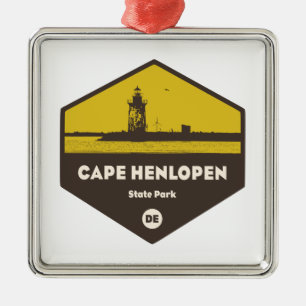 Cape Henlopen Staat Park Ornament Aus Metall
