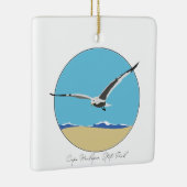 Cape Henlopen Staat Park Sea Gull am Strand Keramikornament (Rechts)