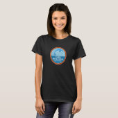 Cape Henlopen State Park Delaware Delfin DE Urlaub T-Shirt (Vorne ganz)