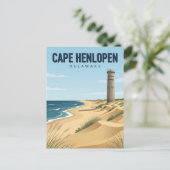 Cape Henlopen State Park Delaware Postkarte (Stehend Vorderseite)