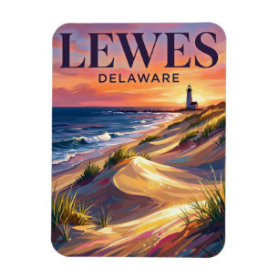 Cape Henlopen State Park USA Magnet