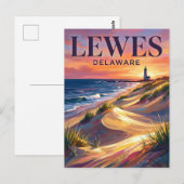 Cape Henlopen State Park USA Postkarte (Vorne/Hinten)
