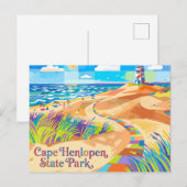 Cape Henlopen State Park USA Postkarte (Vorne/Hinten)