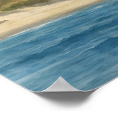 Cape Henry Leuchttürme Poster (Ecke)