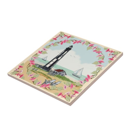 Cape Henry Lighthouse Fliesen (Seite)