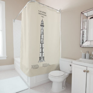 Cape Henry Lighthouse - Virginia - SBD Duschvorhang