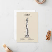 Cape Henry Lighthouse - Virginia - SBD Mitteilungskarte (Vorderseite/Rückseite Beispiel)