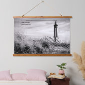 Cape Henry Lighthouse Wandteppich Mit Holzrahmen (Schlafzimmer)