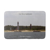 Cape Henry Lighthouses bathmat Badematte (Vorderseite)