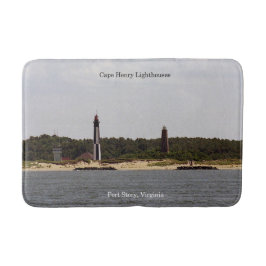 Cape Henry Lighthouses bathmat Badematte