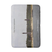Cape Henry Lighthouses bathmat Badematte (Vorderseite Vertikal)