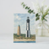 Cape Henry Lighthouses Feiertagspostkarte (Stehend Vorderseite)