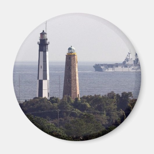 Cape Henry Lighthouses Magnet (Vorne)