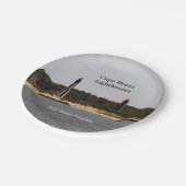Cape Henry Lighthouses Papiertafel Pappteller (Schrägansicht)