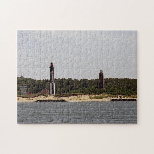 Cape Henry Lighthouses Puzzle (Horizontal)