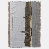 Cape Henry Lighthouses werfen Decken (Vorderseite Vertikal)