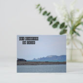 Cape Kidnappers Postkarte (Stehend Vorderseite)