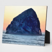 Cape Kiwanda Haystack Rock bei Sunset Fotoplatte (Seite)