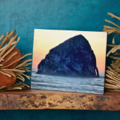 Cape Kiwanda Haystack Rock bei Sunset Fotoplatte (Seite)