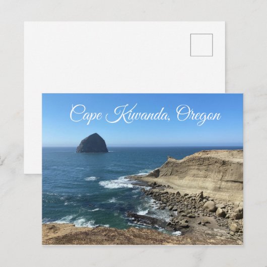 Cape Kiwanda Oregon Postkarte (Vorne/Hinten)