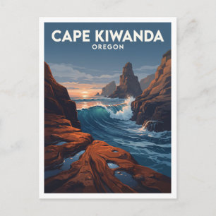 Cape Kiwanda Pacific City Oregon Souvenir Postkarte