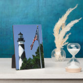 Cape Lookout Leuchtturm mit alter Herrlichkeit Fotoplatte (Seite)