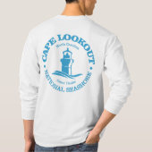 Cape Lookout (Leuchtturm) T-Shirt (Rückseite)