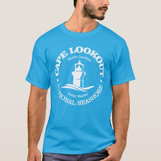 Cape Lookout (Leuchtturm) T-Shirt (Vorderseite)