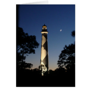Cape Lookout Lighthouse Blank Card