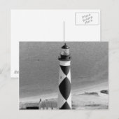 Cape Lookout Lighthouse Postkarte (Vorne/Hinten)